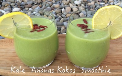 Kale – Ananas – Koko Smoothie