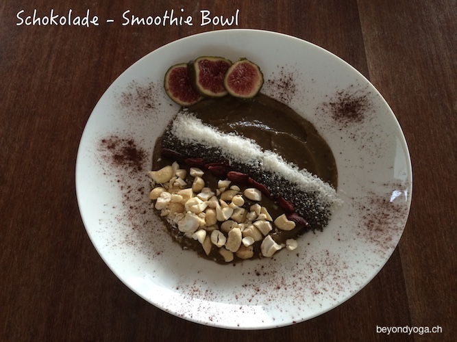 Schokolade – Smoothie Bowl