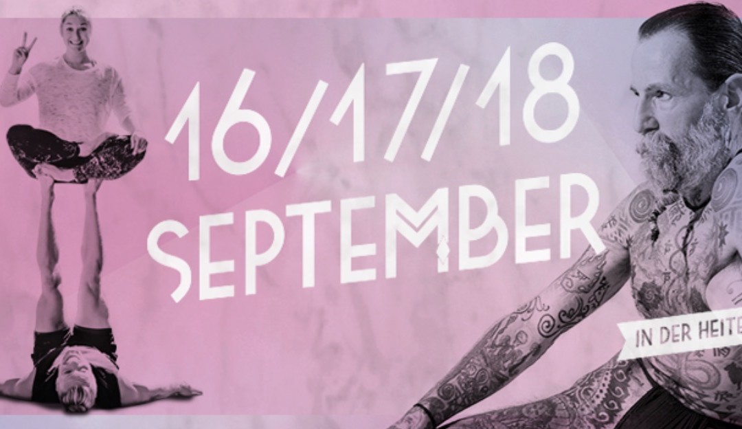 Yogafestival Bern 2016 16. – 18. September